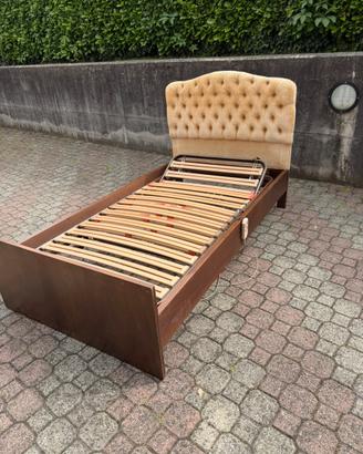 Letto singolo con materasso
