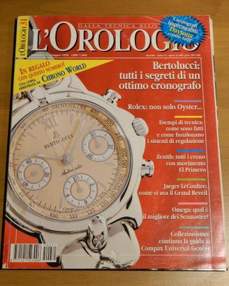 L'Orologio, dalla tecnica allo stile, Anno IV n°31