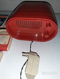 cassette a nastro vintage con lettore 