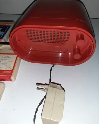 cassette a nastro vintage con lettore 