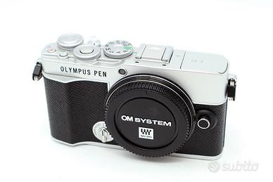 OLYMPUS PEN E-P7 SILVER CORPO