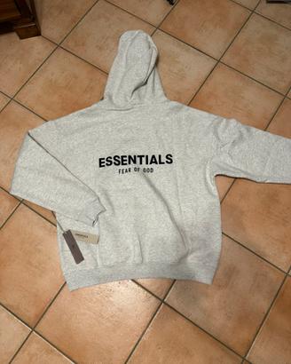 felpa essential nuova con cartellino