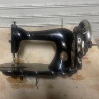 Antica Macchina da cucire Fabrik Marke Salfeeld