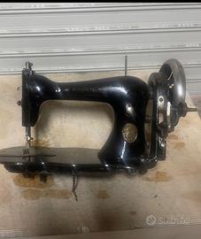 Antica Macchina da cucire Fabrik Marke Salfeeld