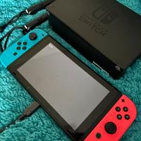 nintendo switch 1 con accessori originali