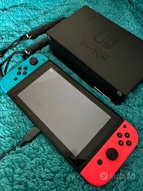 nintendo switch 1 con accessori originali