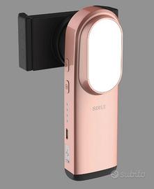selfie sirui es-01g stabilizzato rose gold