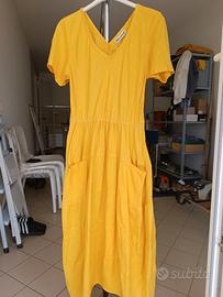 Abito donna in lino made in Italy 