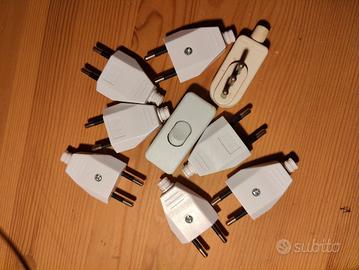 spine elettriche bianche 