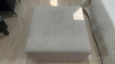 Deshome Pouf poggiapiedi 83x83x44