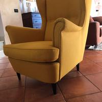 Poltrona colore senape