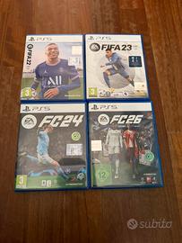 Videogiochi fifa eafc ps5 (prezzi in descrizione)