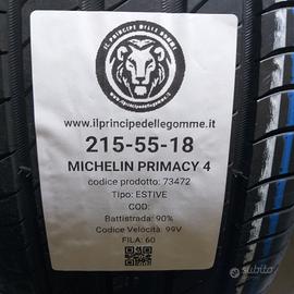 2 GOMME 215 55 18 MICHELIN A73472