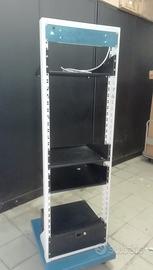 Rack 19" open frame 36u completo di accessori