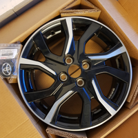 426110DC80 Cerchi Toyota 16' neri diamantati