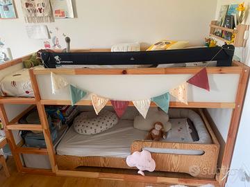 Letto KURA IKEA come nuovo