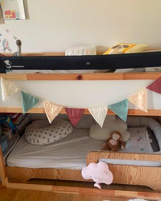 Letto KURA IKEA come nuovo