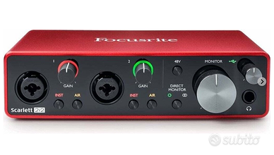 Scarlett 2i2 3rd generation