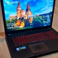ASUS FX753VD Gaming 17,3" – i7, 16 ram, SSD 256G