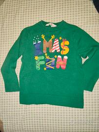maglione tema Natalizio bambino