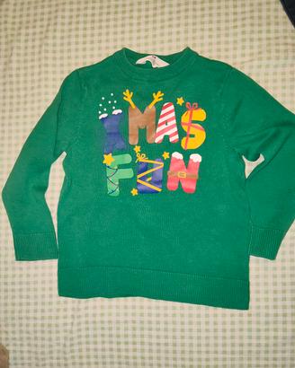 maglione tema Natalizio bambino