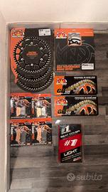 Ricambi Motomaster, coprisella, paramotore carboni