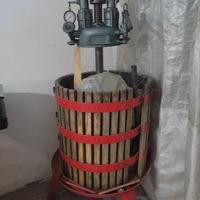 Torchio idraulico con carolla