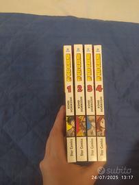 My Hero Academia volumi: 1-2-3-4