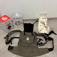 Marsupio Ergo Baby + cuscino riduzione per neonato