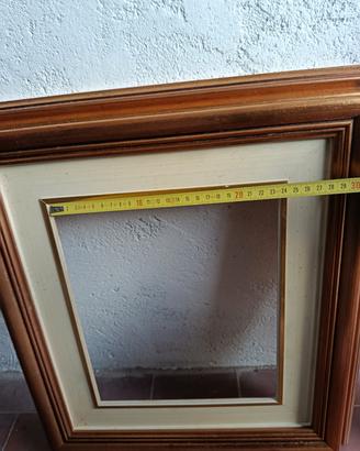 cornice in legno 
