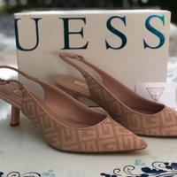 Sling Back GUESS Pink traforato