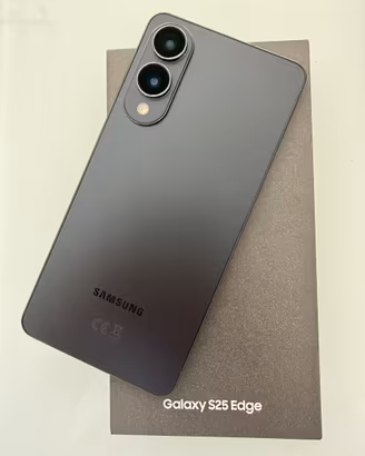 Samsung S25 Edge 512gb black come nuovo in garanzi