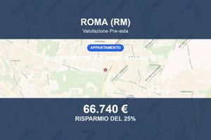 Immobile in asta di 42 m² a Roma