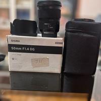 Sigma 50mm F/1.4 DG x Nikon