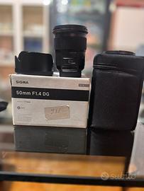 Sigma 50mm F/1.4 DG x Nikon