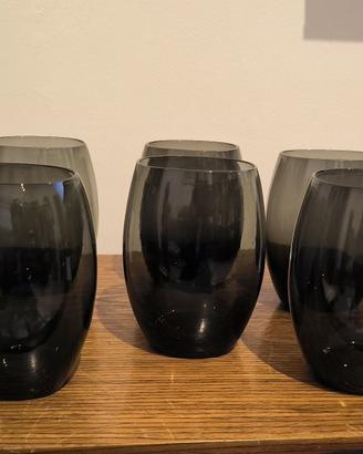 6 bicchieri in vetro