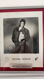 Michael Jackson Autografo + certificato di autenti