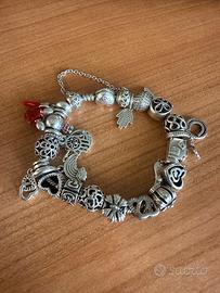 Bracciale Pandora + 25 charm