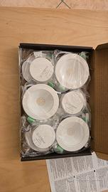 Set 6 Faretti LED Incasso 230V Ultra Piatti (23mm)