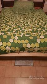 letto matrimoniale in legno