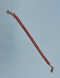 Braccialetto oro rosso