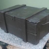 cassa militare vintage per munizioni 