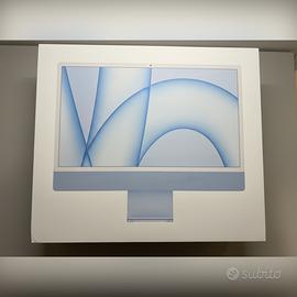 iMac blu display Retina 4,5K da 24" +adattore VESA