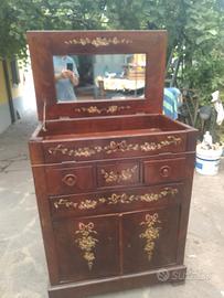 Cassettiera porta gioielli fine '800