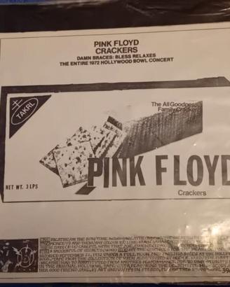 PINK FLOYD "CRACKERS" TAKRL 3969 LIVE DEL 1972