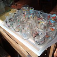 Bicchieri decorati della Nutella