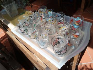 Bicchieri decorati della Nutella