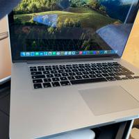 MacBook Pro Retina 15 pollici 16gb Ram i7,  2015