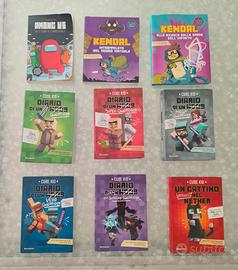 Libri vari per ragazzi Minecraft e Among Us l