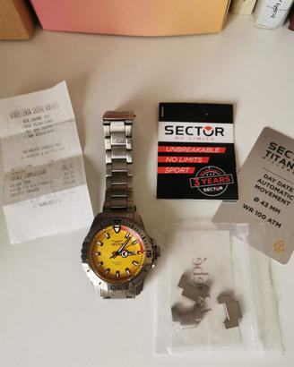 Orologio sector no limits titanio